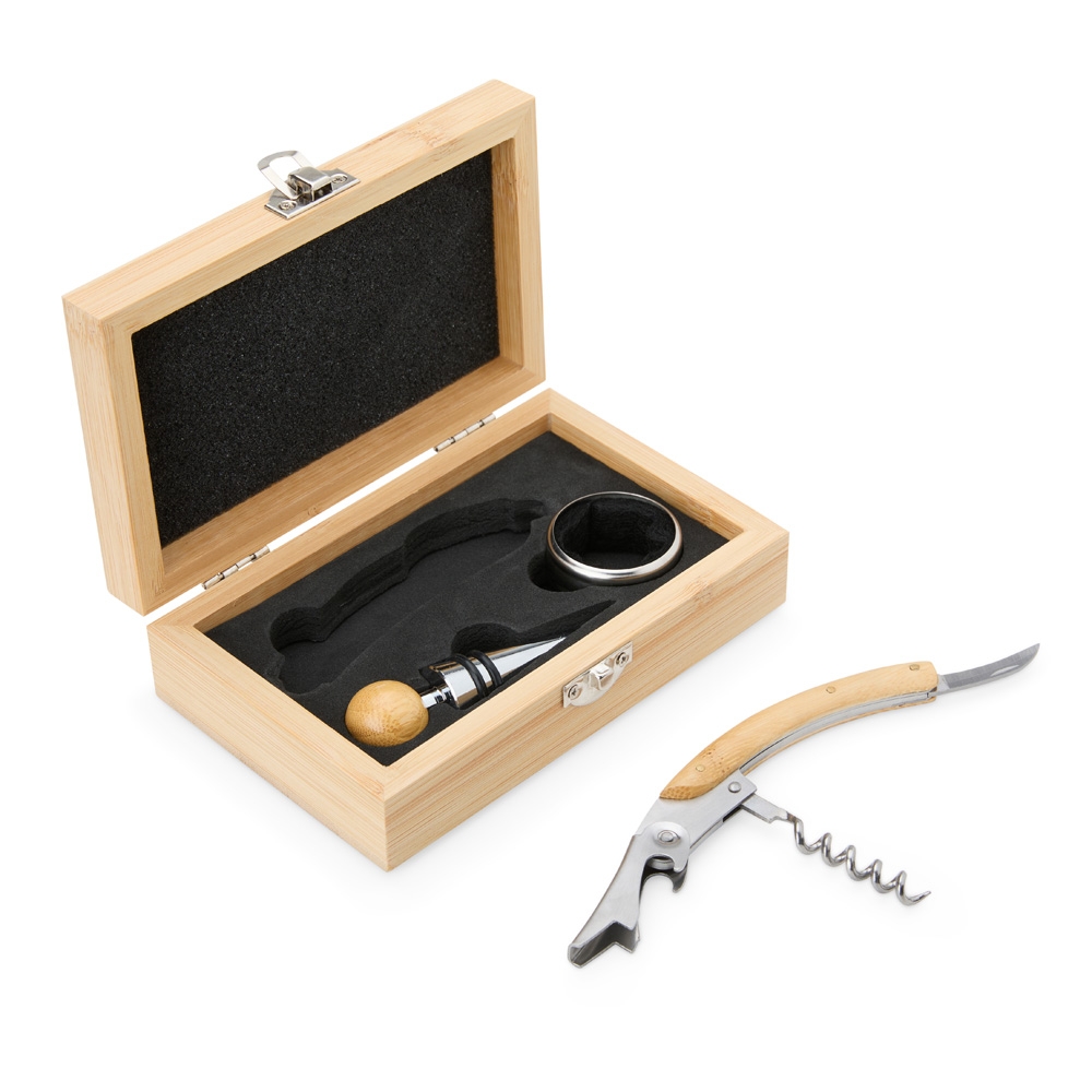 Kit Vinho Bambu 3 Peças - Imagem 2